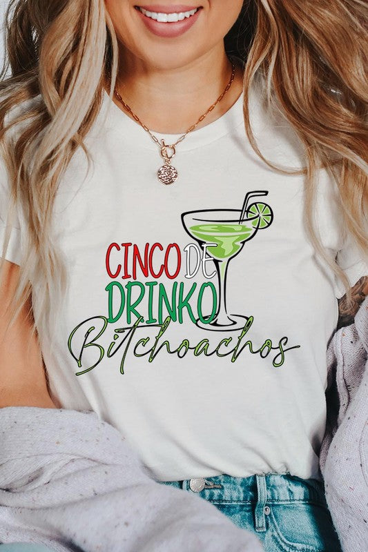 Cinco De Drinko Graphic T Shirts