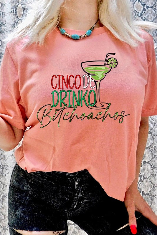 Cinco De Drinko Graphic T Shirts