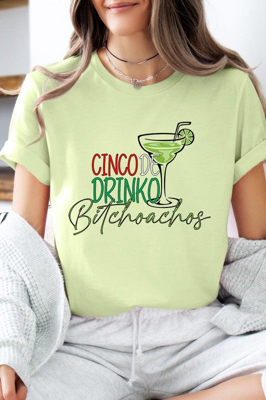 Cinco De Drinko Graphic T Shirts