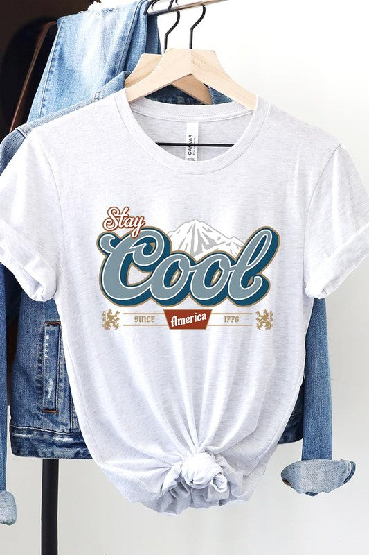 Stay Cool America Graphic T Shirts