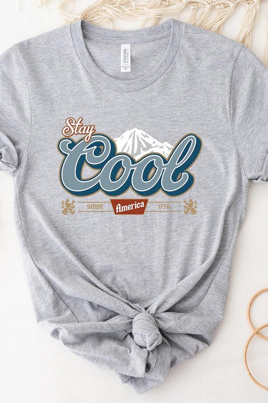 Stay Cool America Graphic T Shirts