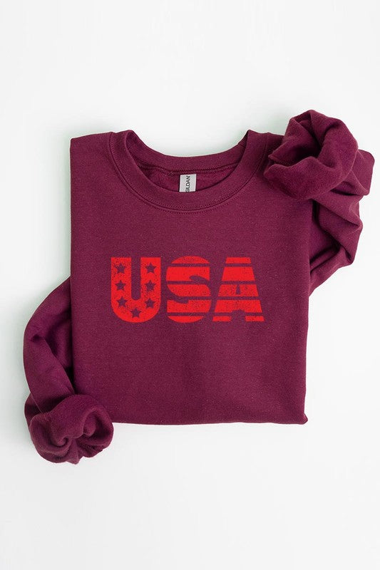 USA Graphic Fleece Sweatshirts