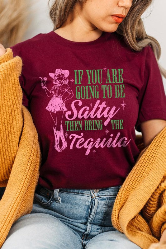 Cowgirl Tequila Graphic T Shirts