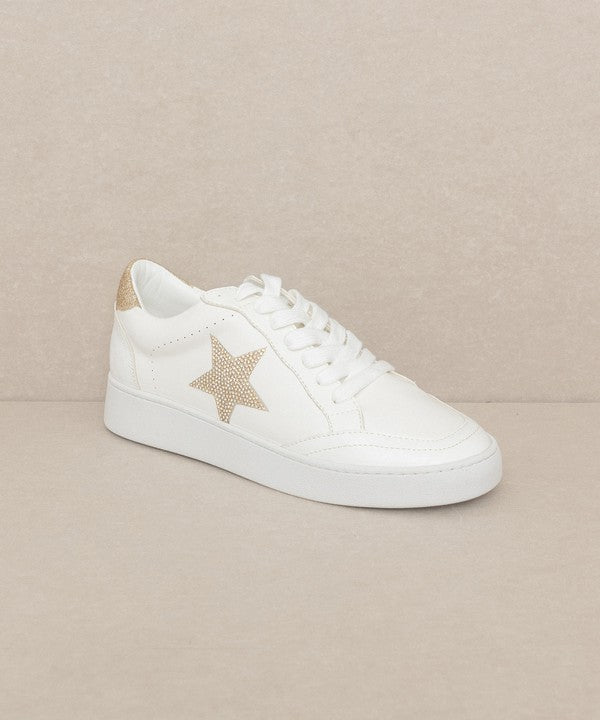 Shiny Spangled One Star Simple CLASSIC SNEAKERS