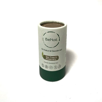 All Natural , Plastic-Free Deodorants. 3oz.