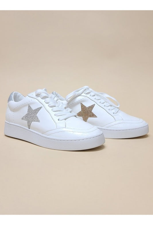 Shiny Spangled One Star Simple CLASSIC SNEAKERS