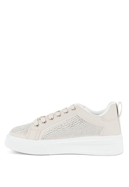 CAMILLE Embellished Chunky Sneakers