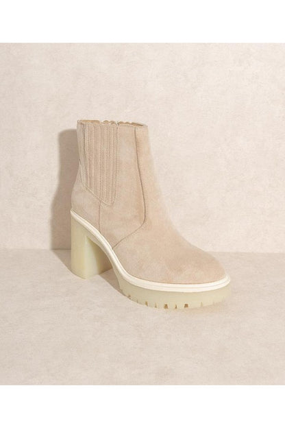 ANASTASIA- PANELED BOOTS